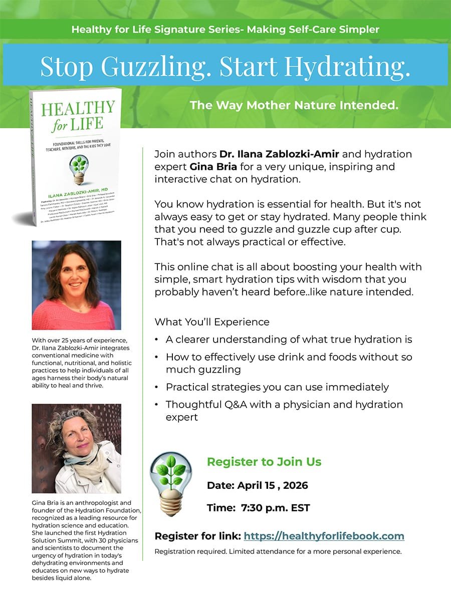 Stop Guzzling. Start Hydrating.