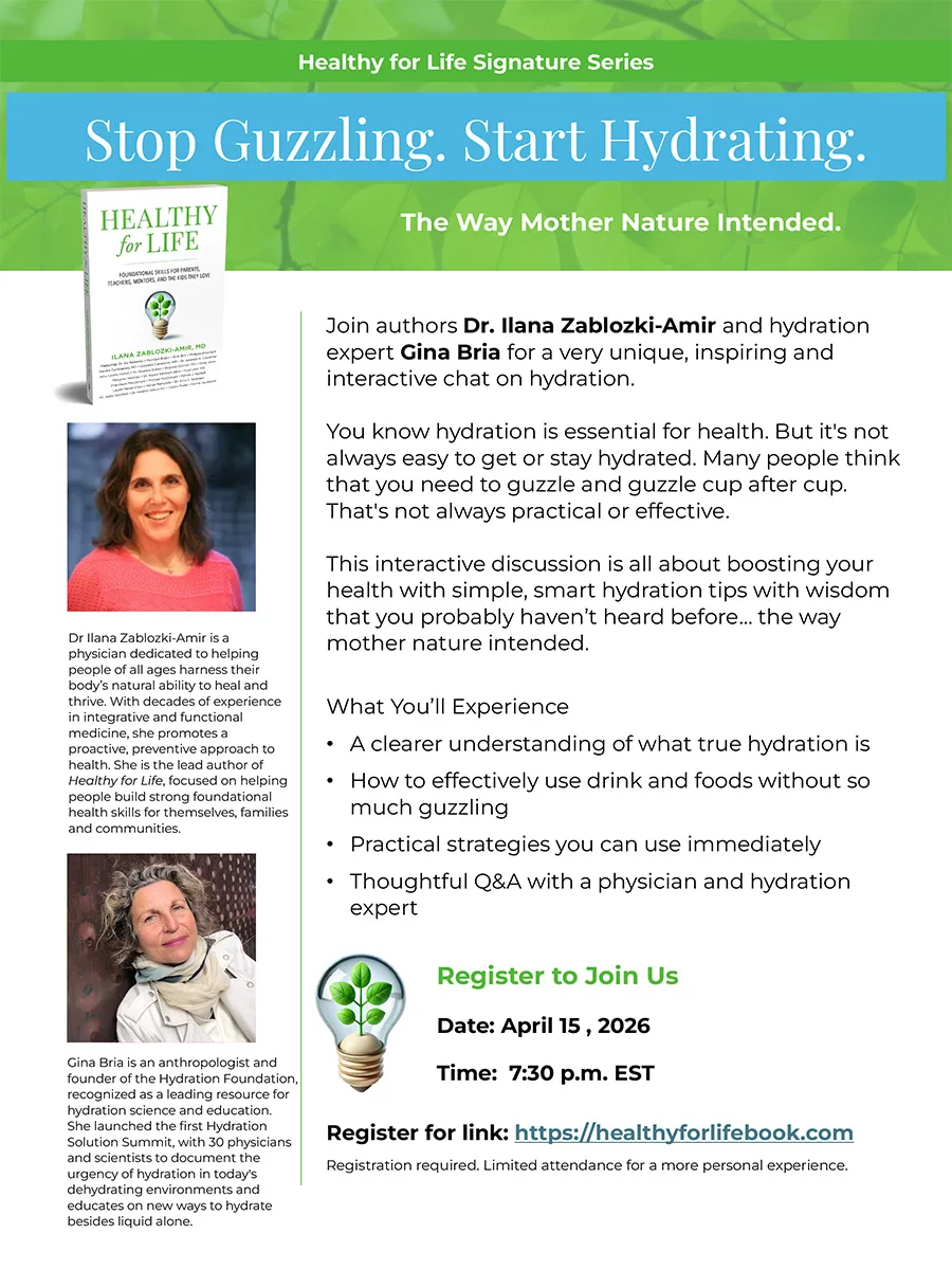 Stop Guzzling. Start Hydrating.